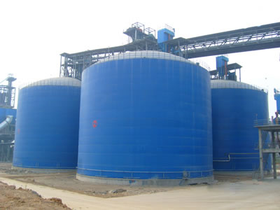 定南水泥钢板库改造