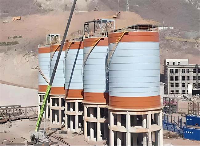 定南高架钢板仓